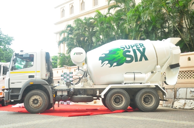 Schwing Stetter launches its new premium variants of concrete truck mixers “Super Six”, in partnership with Mahindra Powerol 